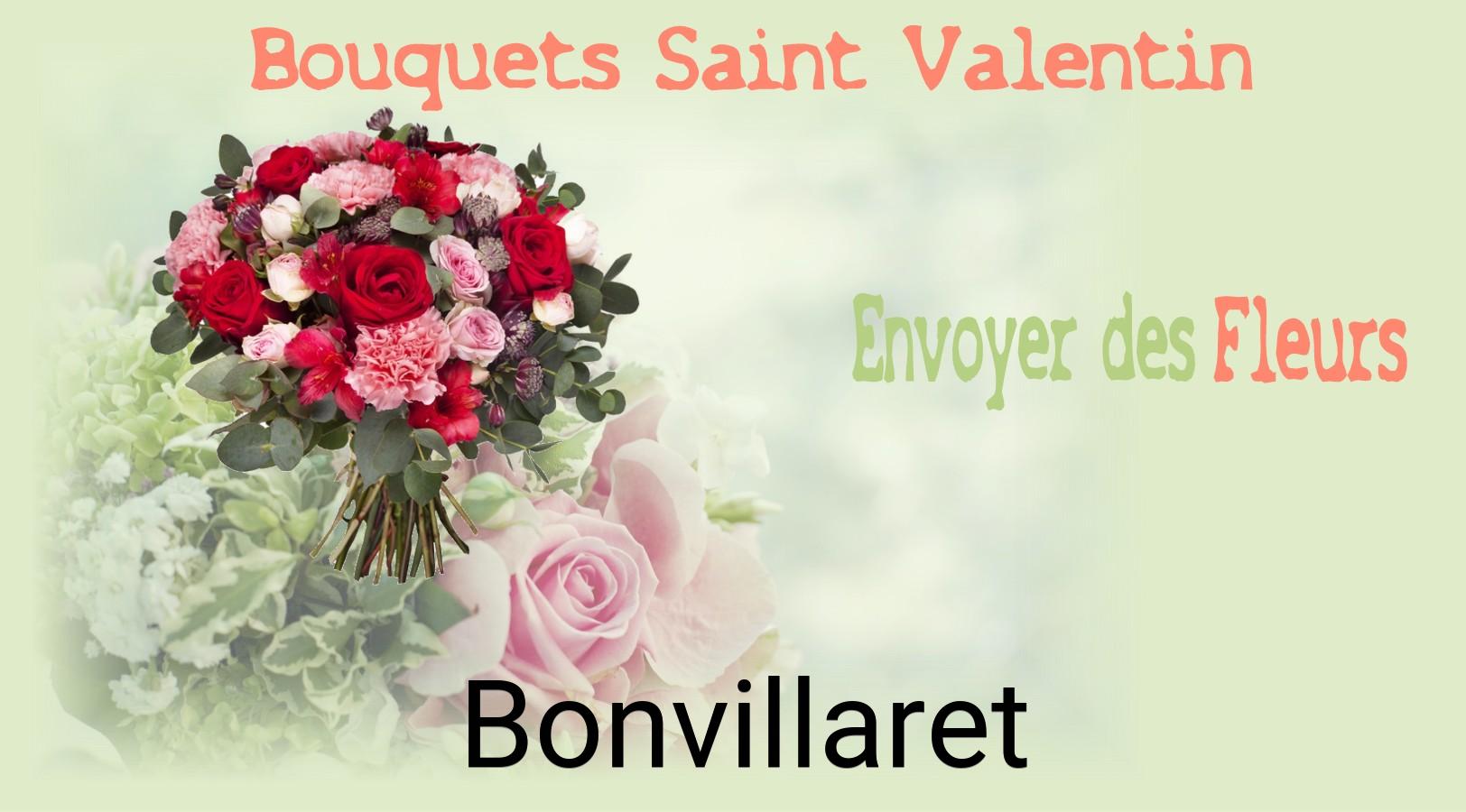 Roses de Saint-Valentin livrées à Bonvillaret